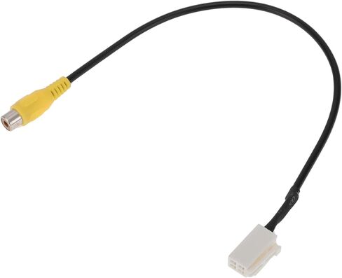 Front Rear View Camera Adapter Wire Harness Cable for Toyota Stabilise Backup Camera Wiring Harness Plastic,Metal 1Pcs in Kuwait