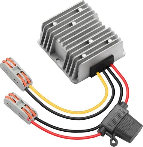 DC 12V to 24V 3A 240W Boost Power Converter DC to DC Waterproof Boost Transformer Power Supply Voltage Regulator Power Converter for CNC Equipment Switches Photovoltaic Panels and More in Saudi Arabia