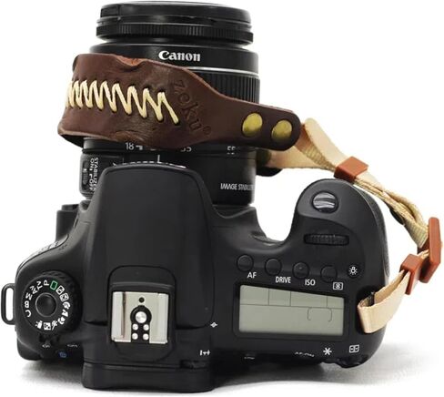 Camera Wrist Strap,Vintage Leather Camera Hand Strap for DSLR SLR Mirrorless,Camera Strap Leather Hand Wrist Grip in Saudi Arabia