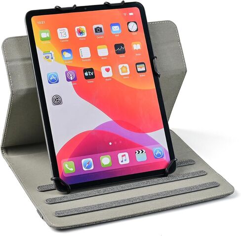 10.1 inch Tablet case, Universal 360 Degree Rotating Case 9.7" 10.1" 11" Tablet, Universal Tablet Case Protective Cover Compatible with iPad Samsung Asus Acer Google… Navy in Saudi Arabia
