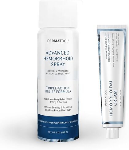 Hemorrhoid Treatment - Hemorrhoid Cream with 5% Lidocaine & Phenylephrine, Aloe - Hemorrhoid Shrinking Treatment - Rapid Relief of Pain, Swelling, Bleeding, Itching and Burning - Fissure & Hemorrhoids in Saudi Arabia