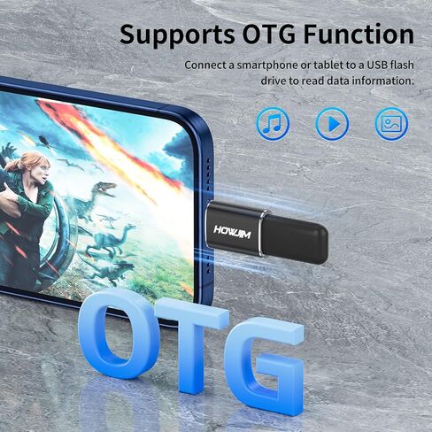 محول USB C إلى USB 2 حزمة، محول HOWJIM USB C ذكر إلى USB3.2 أنثى OTG، شحن سريع 100 واط، نقل 10 جيجابت في الثانية، محول USB A إلى USB C، M-acBook، i-Phone15 16، i-Pad، D-ell XPS، G-alaxy، X-peria، S-urface Black in Saudi Arabia