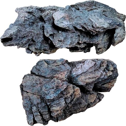 مجموعة 11 قطعة من مجموعة Seiryu Stone الحالية في الولايات المتحدة الأمريكية | ديكور حوض السمك المصبوب ديكور حوض السمك المصنوع من الراتنج الاصطناعي حتى 48 بوصة أحواض السمك الطويلة 8817 in Saudi Arabia