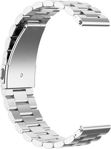 FitTurn Bands Compatible with Cubitt Teens/Cubitt Jr Metal Stainless Steel Watch Band Replacement Classic Durable Solid Link Accessory Buckle Metal Strap Wrist Band for Cubitt Teens/Jr Fitness Wellness Tracker in Saudi Arabia