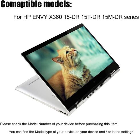 أشرطة قدم مطاطية بديلة للكمبيوتر المحمول HP Envy X360 Convertible مقاس 15.6 بوصة مع رافعة وملقط من الفولاذ المقاوم للصدأ (رمادي) in Kuwait