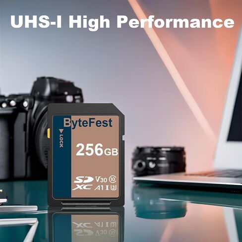 SD Card 64GB UHS-I SDXC Flash Memory Cards for Cameras- Class 10, U3, V30, Full HD SD Cards with Unmatched Storage & Transfer Speeds in Saudi Arabia