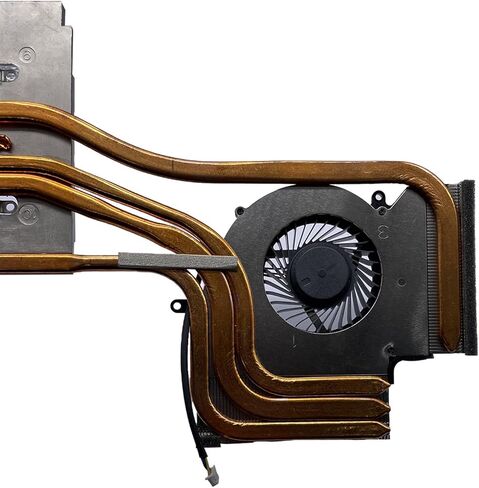 مروحة تبريد وحدة المعالجة المركزية الجديدة + وحدة معالجة الرسومات من BestParts مع مبدد حراري بديل لـ MSI GL75، GL75 Leopard، GE75 Raider، GP75 Leopard، MS-17E3 MS-17E4 MS-17E5 MS-17E7، P/N: PABDD06015SL N414 N417 in Kuwait