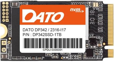 DATO 1TB SSD M.2 2280 PCIe Gen3x4 NVMe Internal Solid State Drive, Up to 2500/1700 MB/s, DP700 Series in Saudi Arabia