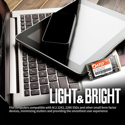 DATO 1TB SSD M.2 2280 PCIe Gen3x4 NVMe Internal Solid State Drive, Up to 2500/1700 MB/s, DP700 Series in Saudi Arabia