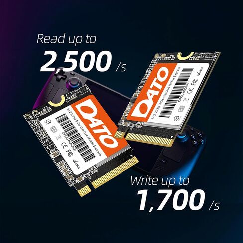 DATO 1TB SSD M.2 2280 PCIe Gen3x4 NVMe Internal Solid State Drive, Up to 2500/1700 MB/s, DP700 Series in Saudi Arabia