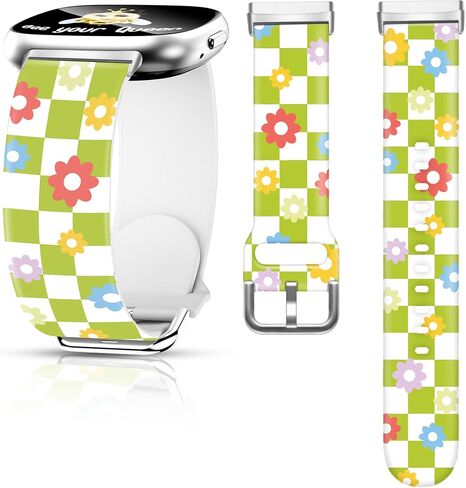 Christmas Fall Watch Band Compatible with Fitbit Versa 4 /Versa 3 /Sense 2 /Sense, Silicone Xmas Snowman Santa Holiday Theme Replacement Smartwatch Wristband strap for Women Men Girl in Kuwait