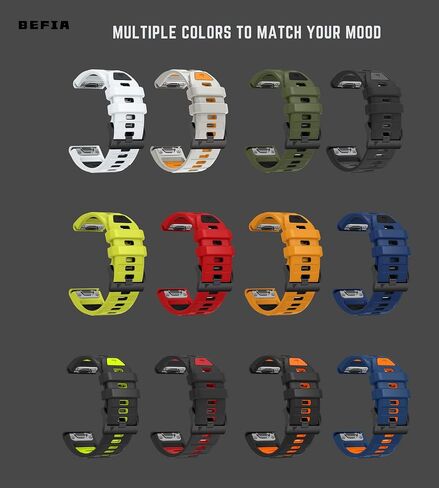 22mm Watch Band for Garmin fenix 8 47mm 5 6 fenix 7 sapphire solar band Quick Fit 22 Watch Bands for Garmin Watch Forerunner 965 955 epix gen 2 47mm Strap Comfort for Men Women in Kuwait