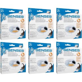 Catit Design Senses Replacement Water Filtering Cartridge, 2-Pack (12-Pack)