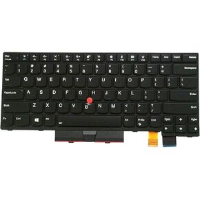 AUTENS US Layout Replacement Keyboard for Lenovo ThinkPad T470 T480 A475 A485 Laptop (Not Fit T470s T470p T480s T480p) (Backlight)