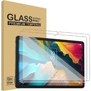 Clear Protective Film for TCL NXTPAPER 11" Tablet, Tempered Glass, Anti-Fingerprint, Anti-Scratch, Bubble Free, 2-Pack
