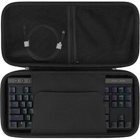 TKL Keyboard Case, for 80%/87 Keys Computer Mechanical Gaming Keyboard Compatible with Logitech G515 Lightspeed TKL, G915 TKL, G915 X Lightspeed TKL, G PRO X TKL, Razer Huntsman V3 Pro TKL