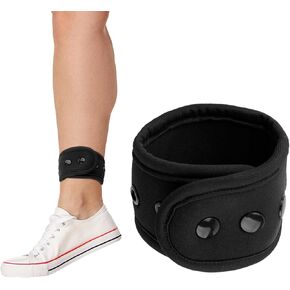 Ankle Band Strap Compatible with Fitbit Flex One/2/Inspire HR/Charge 2 3/Alta HR/Zip/Garmin Vivofit/2/3/4/JR Fitness Tracker, Adjustable Sport Workout Ankle Band Strap for Men and Women