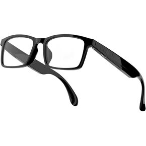 Bluetooth Audio Smart Blue Light Glasses for Men & Women, Blue Light Filtering & Open Ear Sound Smart Glasses with Mic & Speakers - Touch & Voice Assistant Compatible for Office,Music,Answering Calls