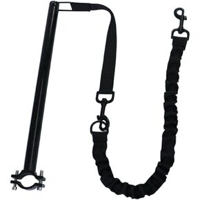 Toddmomy 1 Set Bike Dog Leash Safety Dog Bike Leash Dog Leash for Bike Riding Dog Bike Harness Retractable Bicycle Dog Leash Hands Bike Leash Dog Bicycle Exerciser Leash Alloy