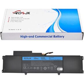 4RXFK L421X Laptop Battery for Dell XPS 14 XPS 14-L421x XPS14 Ultrabook XPS L421 L142x XPS 14 L421X Series C1JKH FFK56 CIJKH 14.8V 69Wh