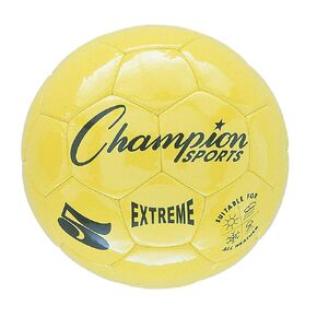Champion Sports CHSEX5RD Extreme Soccer Ball, Size 5, Red
