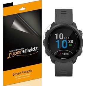 Supershieldz (6 Pack) Designed for Garmin Forerunner 245 and Forerunner 245 Music Screen Protector, Anti Glare and Anti Fingerprint (Matte) Shield