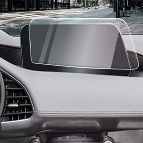 Compatible with Mazda CX-30 Screen Protector 8.8 Inch 2020-2025 - Uconnect Touch Screen Tempered Glass for Mazda 3 2019-2025 Protector Foils Navigation Display Protective Film HD Clear