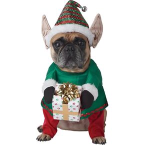 California Costumes, Santa's Little Yelper, Dog Costume Large