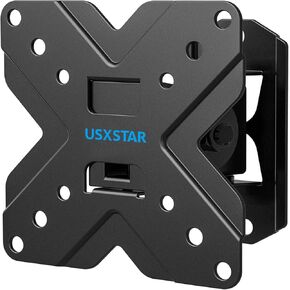 TV Wall Mount Small RV TV Mount for Most 10-26 inch TVs and Monitors, Wall Mount TV Bracket with Low-Profile Slim Design, Mount up to VESA 100x100mm and 22 LBS, Single Stud Vesa Wall Mount
