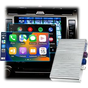 LVDS Wired/Wireless CarPlay Decoder Retrofit Kit for Lexus GX460 2014-2021, Support Wireless Android Auto, Upgrade Car Screen to Phone Mirror, Keep The Factory Screen and Control