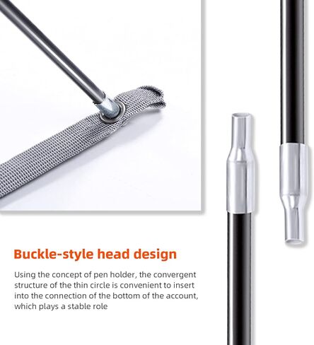 عمود خيمة VideoPUP، قضبان عمود خيمة للتخييم من الألياف الزجاجية، قضبان دعم للمأوى الشمسي في الهواء الطلق، مجموعتان 8 أقسام، تناسب خيمة 78 × 78 بوصة 3-4 أشخاص، طول العمود 157 بوصة in Kuwait