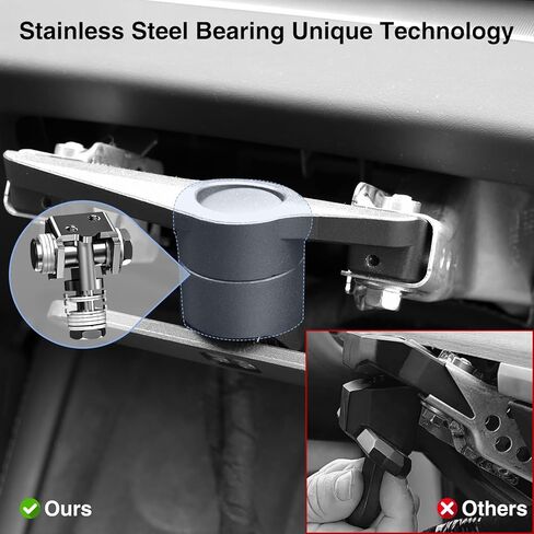 Screen Swivel Mount for Tesla Model Y 2019-2024 & Model 3 2017-2023 Left/Right 30° Up/Down 15° Rotating Four Directions Aluminium Alloy Tesla Screen Rotating Bracket in Saudi Arabia