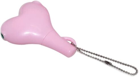 Milisten Dispenser 3. 5mm Heart Shape Headphone Splitter, 2 in 1 Stereo Audio Splitter, Portable Keychain Earphone Splitter () Universal Adapter in Saudi Arabia