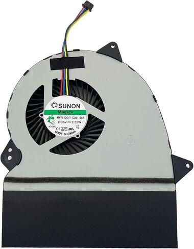 مروحة تبريد وحدة المعالجة المركزية Peidesi متوافقة مع ASUS ROG ZX50V ZX50VW GL552V GL552VW RG52V RG52VW GL552JX GL552VL GL552VX FZ50VW FZ50VX FX552JX FX552VE G552JX G552VL G552VW in Saudi Arabia