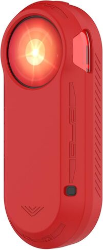 Silicone Case Compatible with Garmin Varia RTL515, Protective Case Cover Sleeve Protector Bumper for Garmin Varia RTL515 Rearview Radar Taillight Accessories (Red) in Saudi Arabia