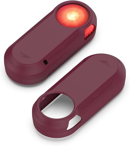 Silicone Case Compatible with Garmin Varia RTL515, Protective Case Cover Sleeve Protector Bumper for Garmin Varia RTL515 Rearview Radar Taillight Accessories (Red) in Saudi Arabia