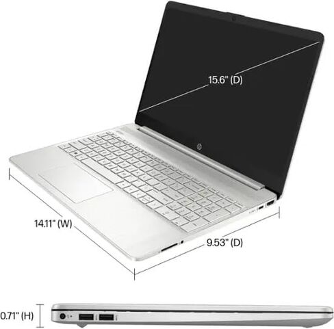 أحدث كمبيوتر محمول HP Business - شاشة لمس 15.6 بوصة، Intel Core i3-1215U، ذاكرة وصول عشوائي 32 جيجابايت، 1 تيرابايت SSD، رسومات Intel UHD، WiFi، بلوتوث، عمر بطارية طويل، Win 11 Pro، ترخيص مدى الحياة Office 2021 وماوس in Saudi Arabia