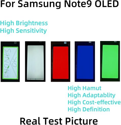 استبدال مجموعة شاشة العرض LCD Galaxy Note9 لشاشة التحويل الرقمي التي تعمل باللمس Samsung Galaxy Note9 مع مجموعة أدوات الإطار SM-N960U N960F بدون بصمة الإصبع (أرجواني لافندر) in Kuwait