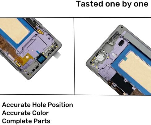 استبدال مجموعة شاشة العرض LCD Galaxy Note9 لشاشة التحويل الرقمي التي تعمل باللمس Samsung Galaxy Note9 مع مجموعة أدوات الإطار SM-N960U N960F بدون بصمة الإصبع (أرجواني لافندر) in Kuwait