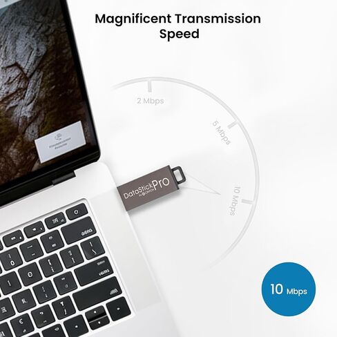 محرك فلاش Centon Electronics DataStick Pro USB 2.0، محرك فلاش USB سعة 4 جيجابايت، رمادي in Kuwait