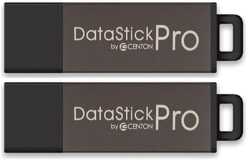محرك فلاش Centon Electronics DataStick Pro USB 2.0، محرك فلاش USB سعة 4 جيجابايت، رمادي in Kuwait