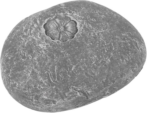 Haofy Pet Memorial Garden Stone DIY Lettering Simulation Pebbles Pet Grave Marker for Dogs Cats, Headstone Memory Gifts for Pet Loss (Love Stone Grey) in Saudi Arabia
