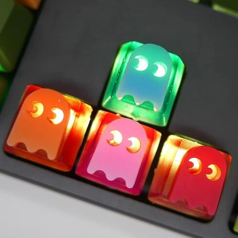 أغطية مفاتيح الألعاب من الراتنج لأزرار مفاتيح Cherry MX المصنوعة يدويًا (Style2) in Saudi Arabia