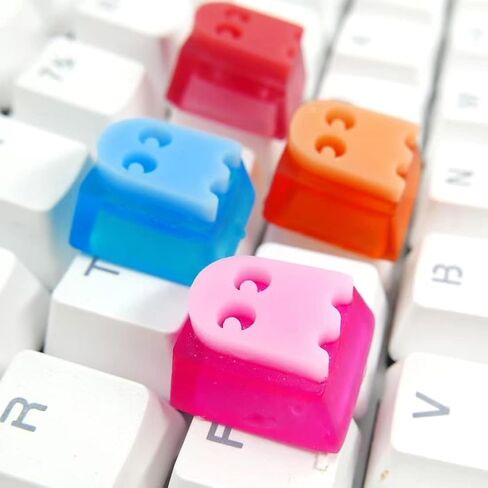 أغطية مفاتيح الألعاب من الراتنج لأزرار مفاتيح Cherry MX المصنوعة يدويًا (Style2) in Saudi Arabia