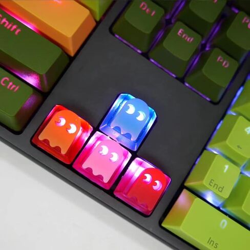 أغطية مفاتيح الألعاب من الراتنج لأزرار مفاتيح Cherry MX المصنوعة يدويًا (Style2) in Saudi Arabia