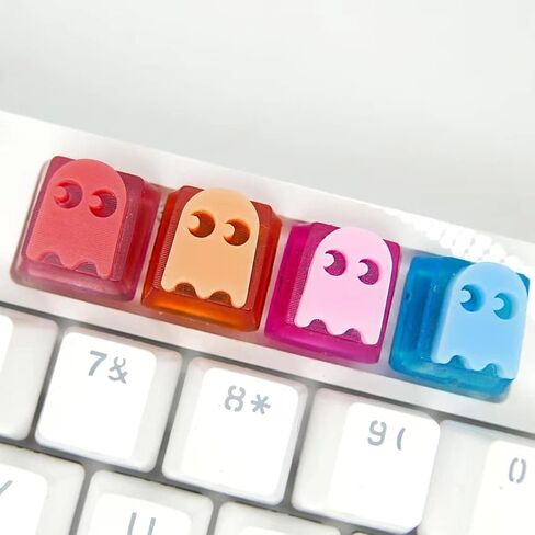 أغطية مفاتيح الألعاب من الراتنج لأزرار مفاتيح Cherry MX المصنوعة يدويًا (Style2) in Saudi Arabia