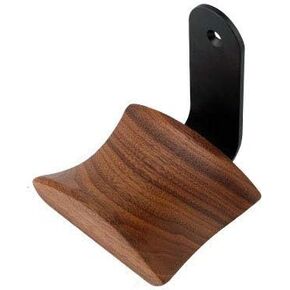 Under-Desk Mount Headphone Hanger Holder Headset Stand Walnut Wood Headphone Rack Hook Desk Tabletop Tape Under-Desk Mount Headphone Hanger Holder for Audio,Studio & Gaming Headphones