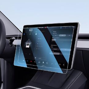 Tempered Glass screen Protectors Compatible With Model Y 2020-2024 15.4-inch center control dashboard protectors