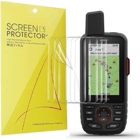 Compatible for Garmin GPSMAP 67i Screen Protector, [6 Pack] Full Coverage TPU Clear Film Compatible for Garmin GPSMAP 67i (6 pack)
