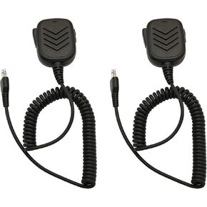 Shoulder Speaker Mic Compatible with Midland GXT1000VP4 LXT118 LXT500VP3 LXT600VP3 GXT1050VP4 GXT1000XB (2 Pack)